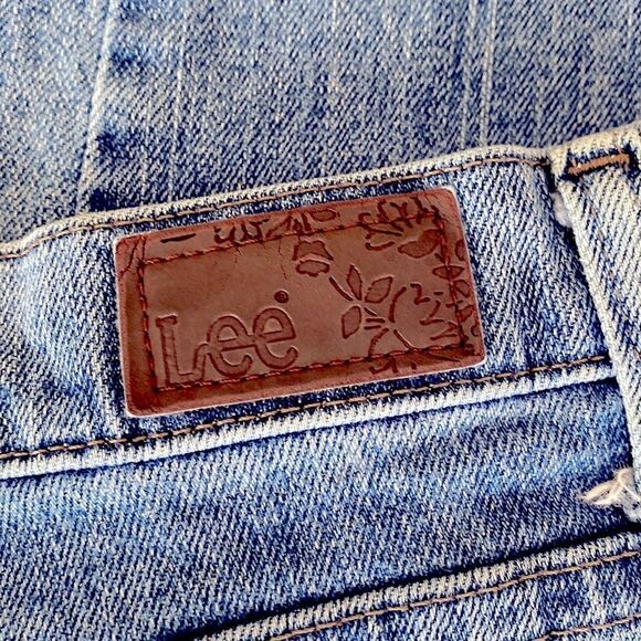 Lee Relaxed Straight Leg Jeans 16 Short - Picture 7 of 15